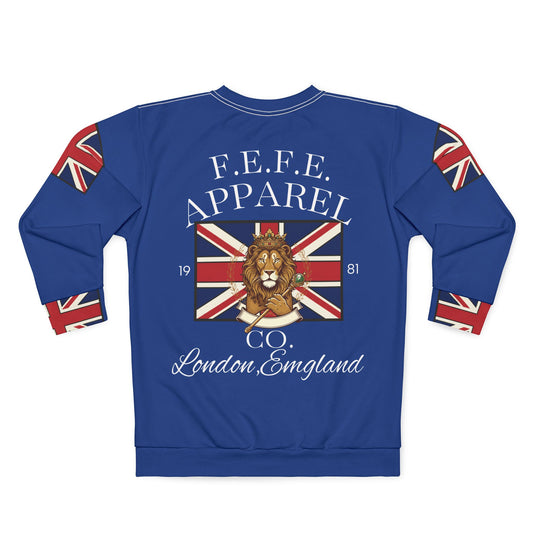 British Lion Crest Sweatshirt – F.E.F.E. Apparel London England Crewneck