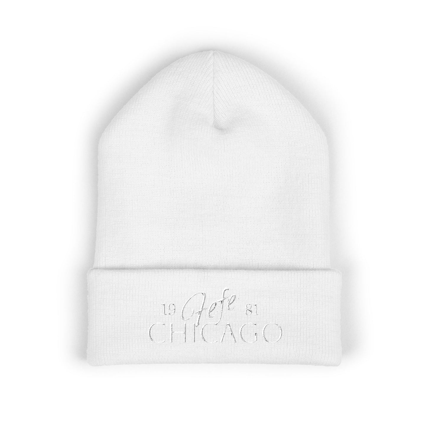 Classic Cuffed Beanie (Embroidery)
