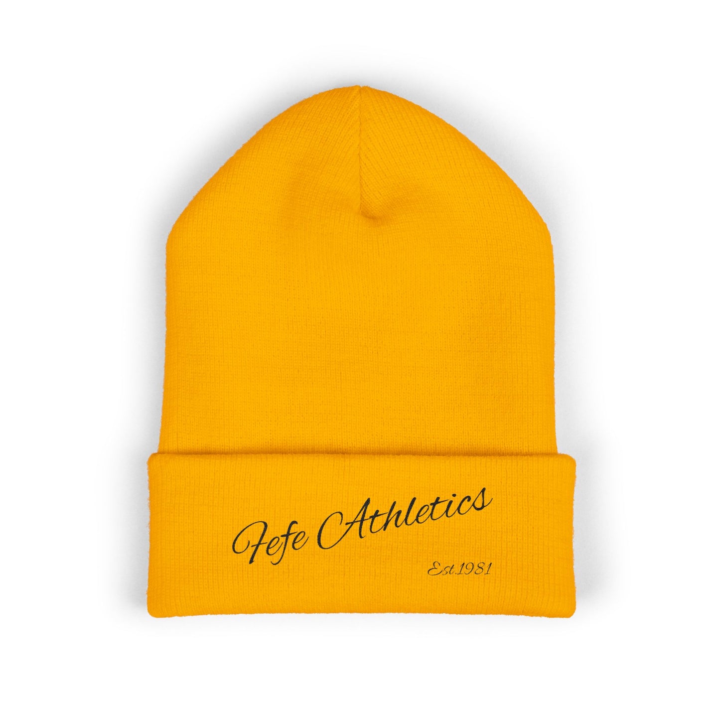 Classic Cuffed Beanie (Embroidery)